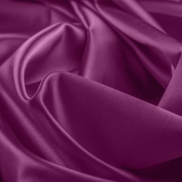 Silk duchesse cerise